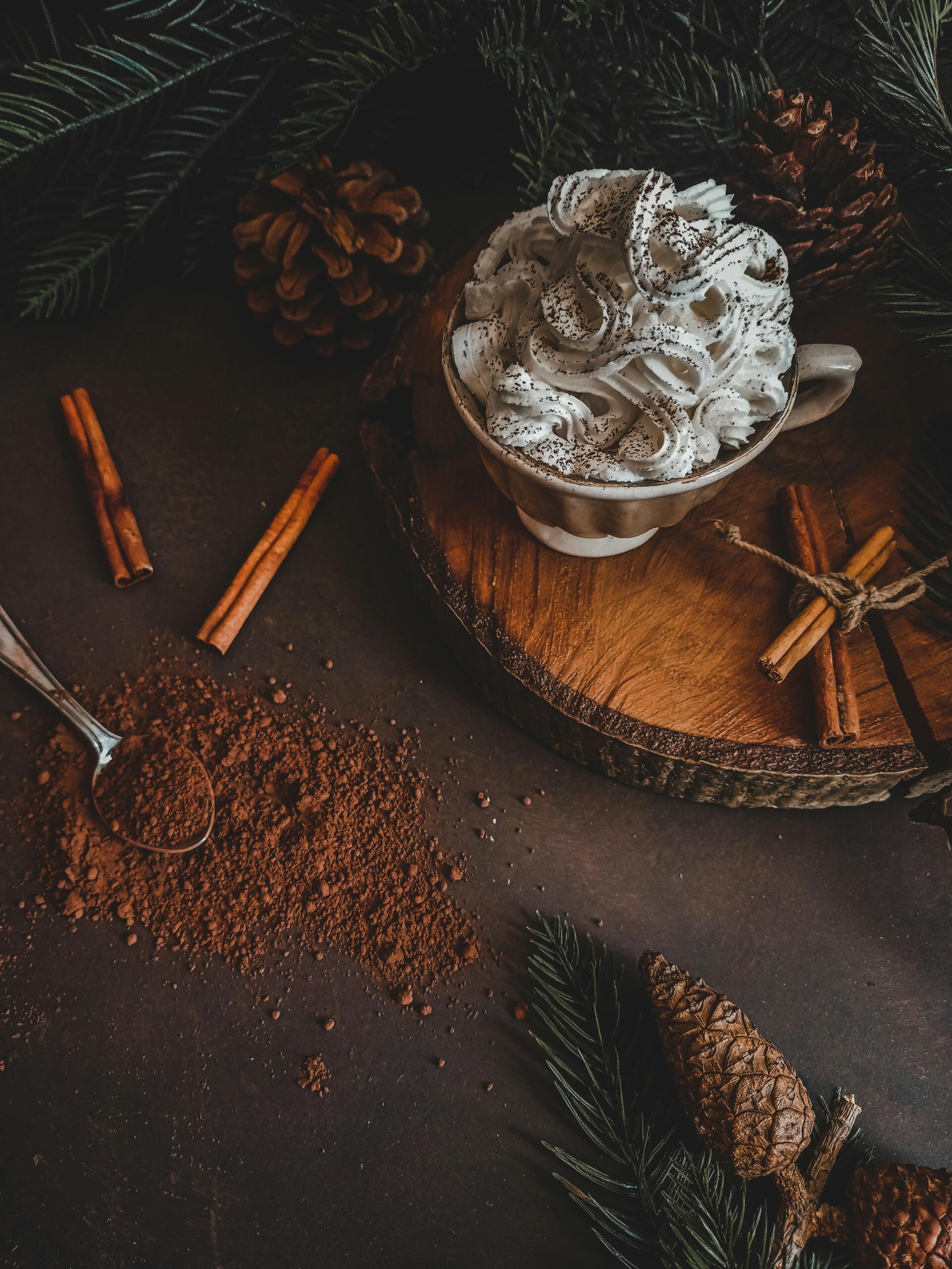 Traditional homemade raw milk eggnog