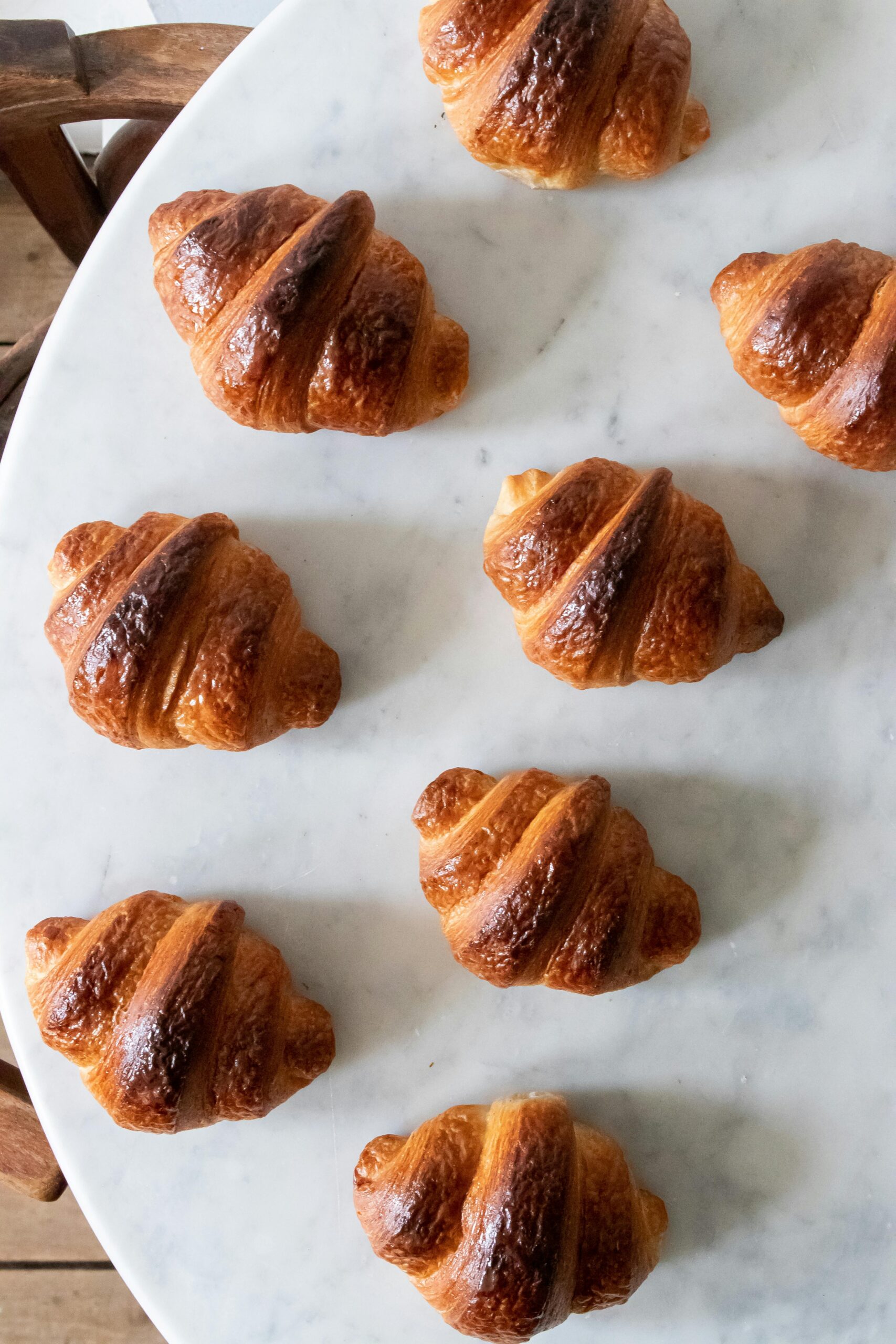 flaky sourdough croissants showing how to make sourdough croissants and an easy sourdough croissants recipe for beginners