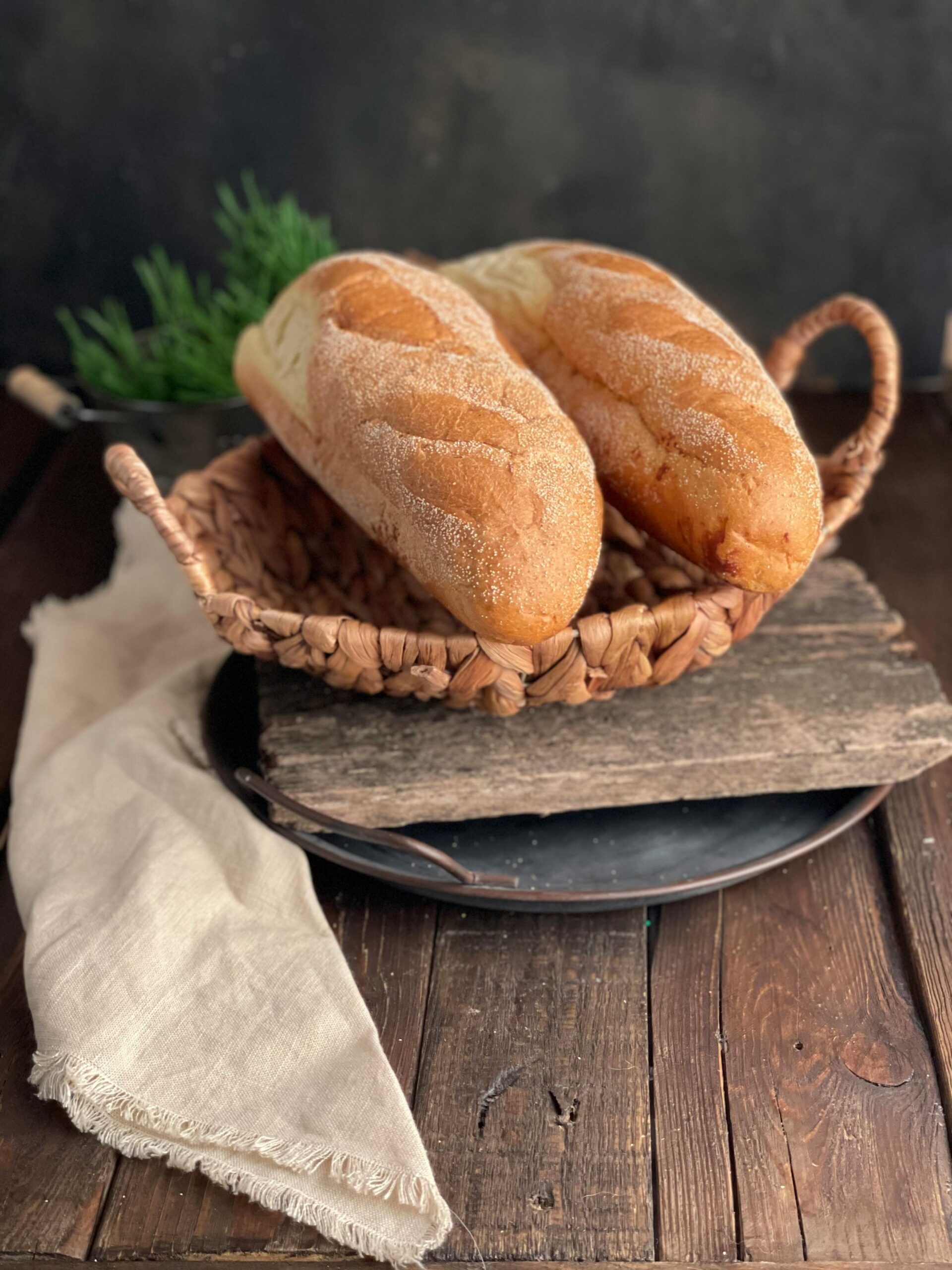 Sourdough sandwich rolls that are soft sourdough rolls
